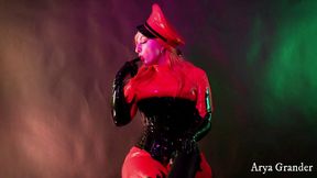 Sexual LATEX  - Free Fetish Porn Model Arya Grander Video