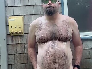 I like shower outside so everyone can see me naked!