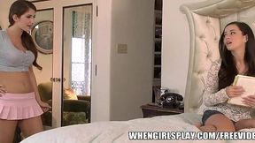 Sister's Diary Discoveries End in Spank-Orgasm!