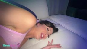 rave beauty natalie brooks gets soaked in brian omally’s cum!