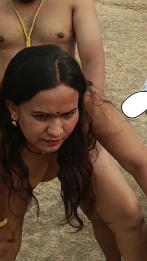 Iconic moment from &quot;Desi Indian Marathi Kavita Vahini fuck full nude in jungle in Doggy style&quot;