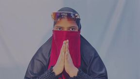 Desi Hijab Big Milk Sales Girl Leashed