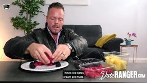 Carmel Anderson's Intense Blowjob and Doggy Style with a German Stud in Reality Scene