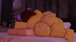 Noob Slut in a Bikini Swimsuit gets fucked by a femboy