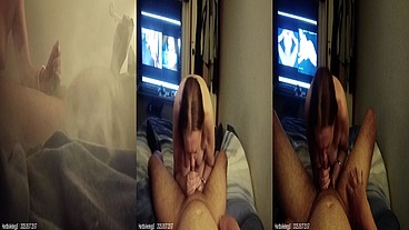 Hardboiledegg3 -& Amber has come over for another suck and puff while im watching porn in the back ground Homemade Melbourne Vic Jul 05, 2025 14mins long