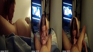 Hardboiledegg3 -& Amber has come over for another suck and puff while im watching porn in the back ground Homemade Melbourne Vic Jul 05, 2025 14mins long