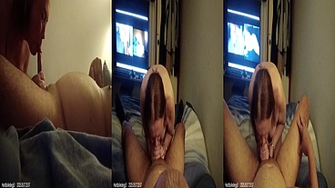 Hardboiledegg3 -& Amber has come over for another suck and puff while im watching porn in the back ground Homemade Melbourne Vic Jul 05, 2025 14mins long