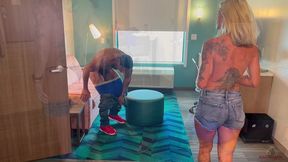 i fucking love this big black cock: jamie croft finally meets king cobra