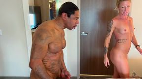 i fucking love this big black cock: jamie croft finally meets king cobra