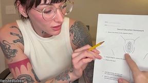 Step Mom Shows You How to Fuck in Sex Ed Class