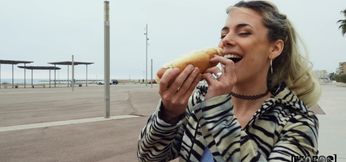 Shaynna Lover enjoys while sucking her friend's hard cock