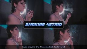 I was craving the Nicotine kick (side view) | Astrid ASMR