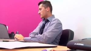 Men of UK: Piercing british hunk receives dick sucking