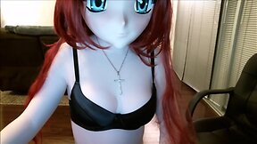 sexy kigurumi vibrating
