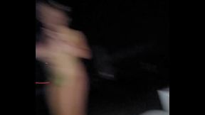 Blonde Raver Slut Takes You To Rooftop To Suck And Fuck You