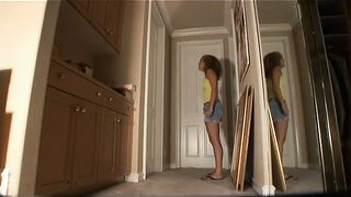 Curly haired beauty fantasize some xtreme thing to banged! with