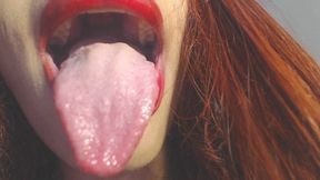 Long Tongue Twirl Twist and Spit