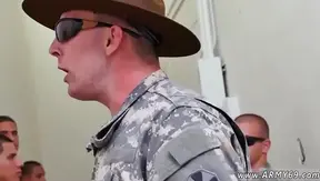 Drill Sergeant Takes Charge: Hard Ride for Ripped Recruit in Boot Camp Heat – 18+