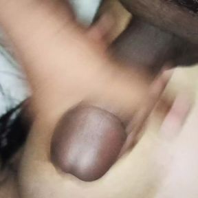 Hyderabad Telugu girl cum on boobs