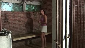 Katerina Vavrova Sucks Off an Old Man Through Jail Cell Bars
