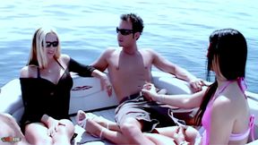 Luna: 2 Slut Getting Banged in a Boat