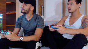 Sexy Latino twink used ra wb yhis friend bareback