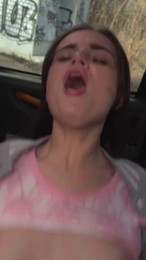 Emotional moment from &quot;Fake Taxi - I fucked my former COLLEGE STUDENT in the back of my cab&quot;