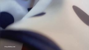 Caught hairy pussy on the bus  Cock under skirt