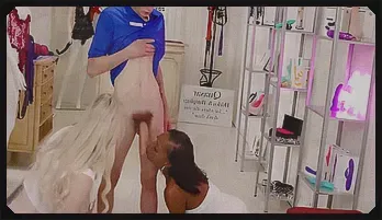 Twink Spikey Dee Double Blow Job by Big Boobed Hotties