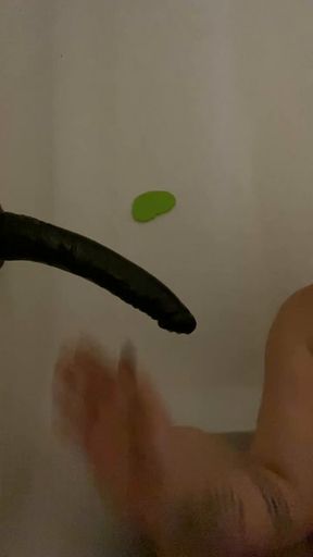 Playing in the shower