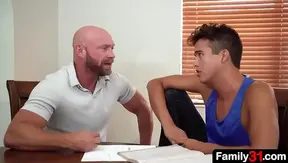 Stepdads Rough First Ride: Teen Gets Hardcore Training – Raw Debut 18+