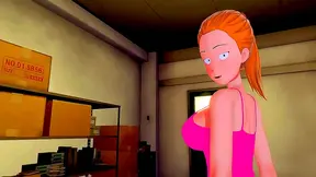 Summer Pleasures Herself in Steamy Rick Morty Cuckold Daydream