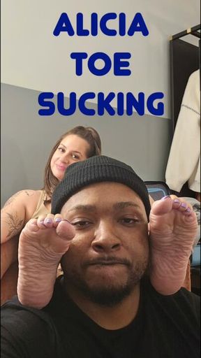 Foot Worship Play Ft. Alicia Justine