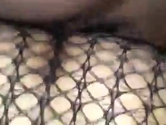 Crossdresser Takes on a Big Black Cock