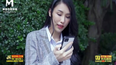Young Asian brunette joins her tattooed lover in a passionate hotel encounter