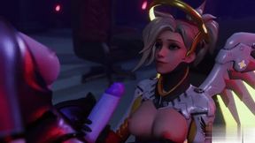 Mercy-Fucked-By-Futanari-And-Getting-Creampie-In-Castle-Futa-Overwatch-Hentai-4k