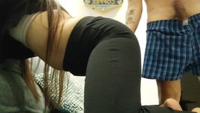 THE JEFA did it with its employee in the lobby!!