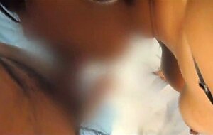 Fat girl marcela bbw sucking lover and cuckold on the phone
