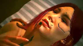 Songbird Dominates Night Citys Shadows in Cyberpunk Heat