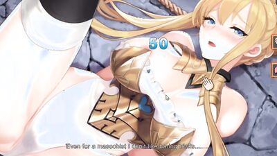 Blonde babe with blue eyes takes on a tentacles-riding monster in cartoon sex video