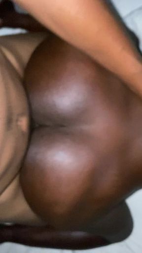 Hot Ebony Big Ass Oiled Massage