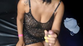 camisinha estourou com a desconhecida da festa e ela ficou comedo de engravidar