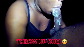 Sneaky oral creampie | Hope her new boyfriend doesn&rsquo_t see this