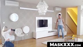 MaskXXX.com - Masked guy's eager to plow that juicy pussy hard and deep