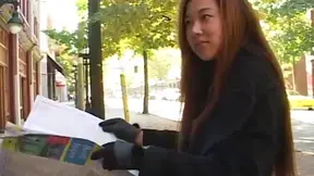 Hot Asian Amateur Gets Fucked Hard After Seductive Boot Play Action