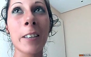 Noemi jolie's first anal creampie