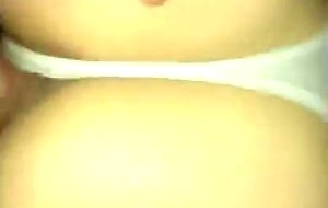 White Teen Slut fucked Doggy Cum all over her body