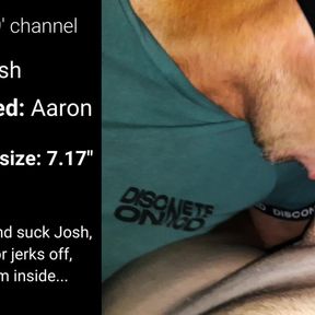 Aaron gets a blowjob!