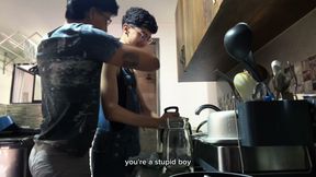 He loves to unload Cristian's balls every morning
