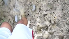 Going through the sticky